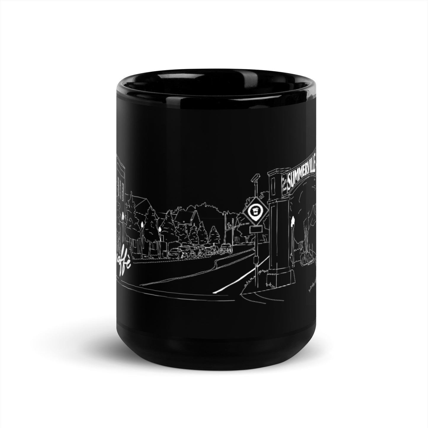 Black Glossy Mug